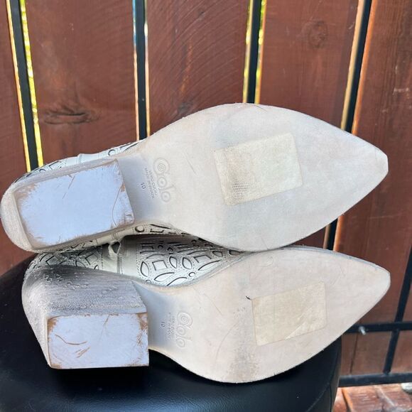 NEW Golo western cowgirl Boot Laser Cut size 10 - Picture 8 of 8